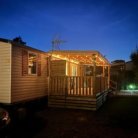 Camping Du Sangla Mobil Premium Village 4 étoiles Cap Ferret *
