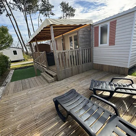 Camping Du Sangla Mobil Premium Village 4 étoiles Cap Ferret Lège-Cap-Ferret