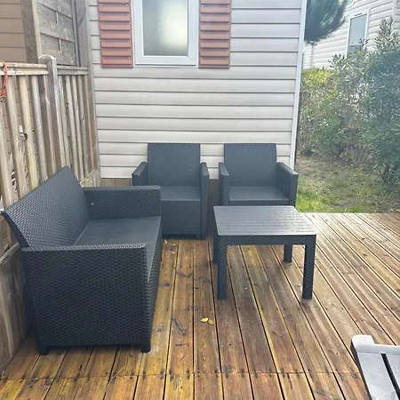 Camping Du Sangla Mobil Premium Village 4 étoiles Cap Ferret